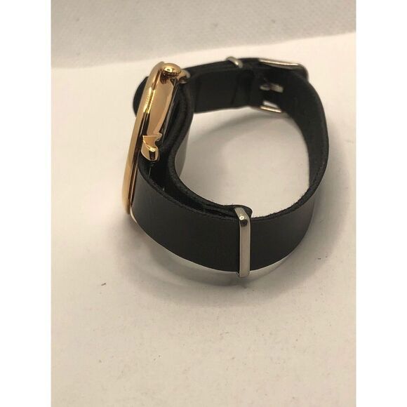 Fossil ES4474 Women's Black Leather Analog White Dial Quartz Wrist Watch OP374 - Picture 8 of 9